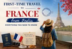 First Time Travel to France from India