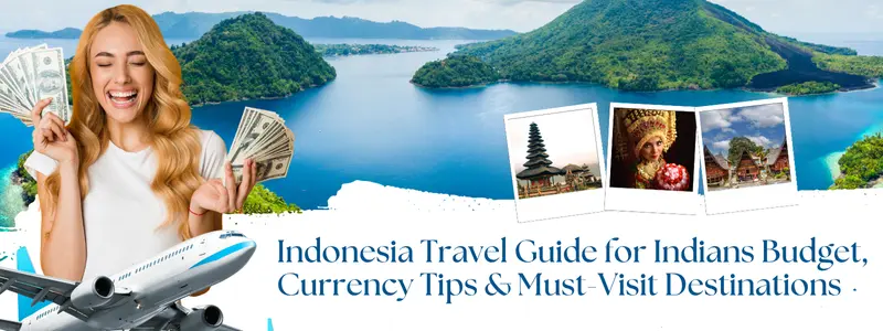 Indonesia Travel Guide for Indians Budget banner