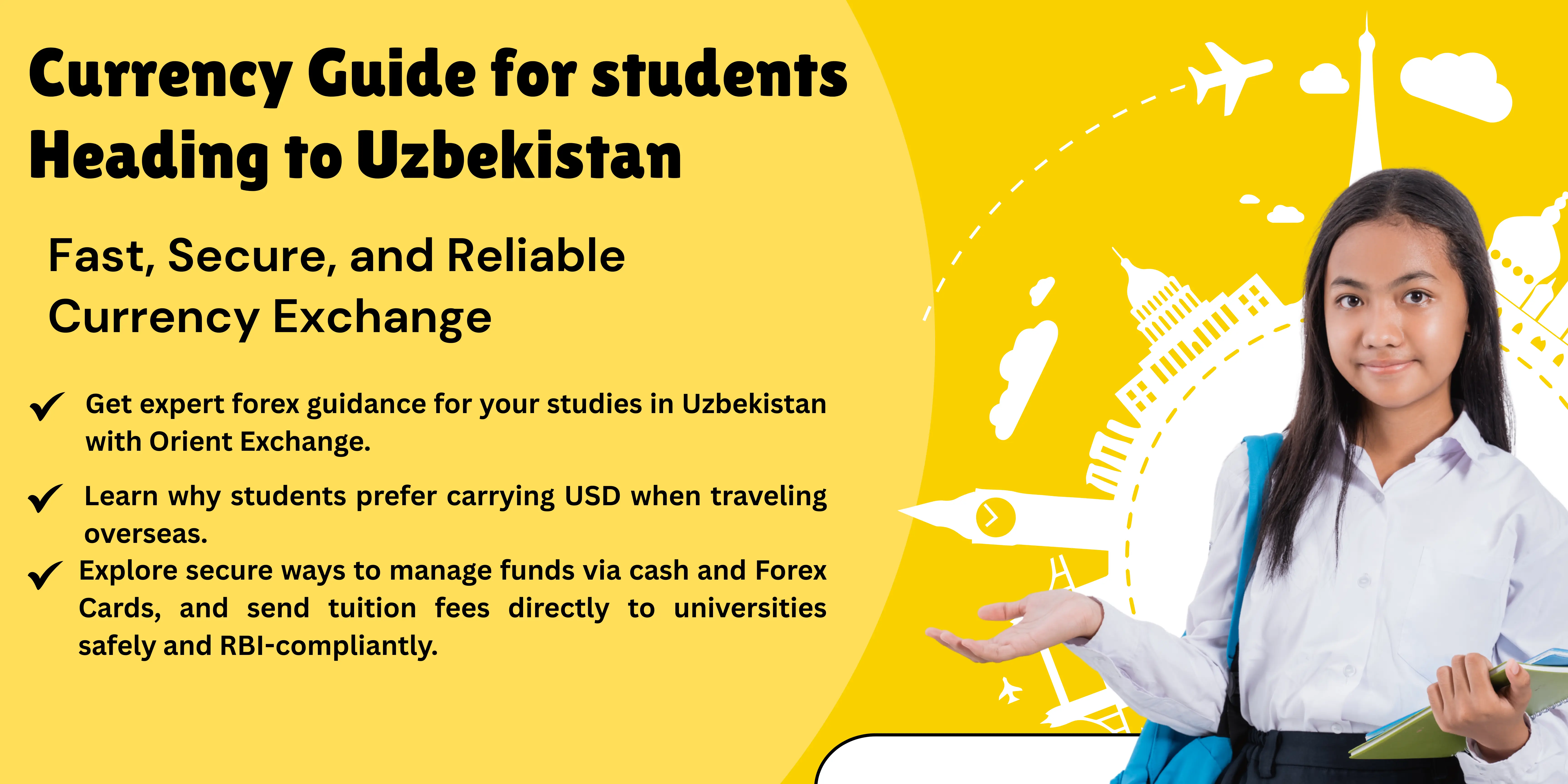 Yellow Foreign Currency Exchange