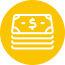 Stock of destination currencies