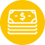 Stock of destination currencies