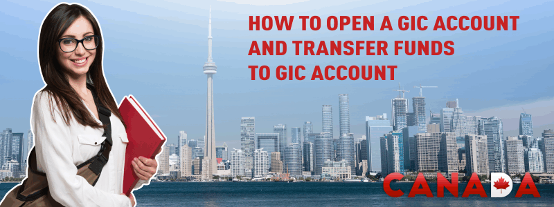 How to open a GIC account and Transfer funds to GIC Account