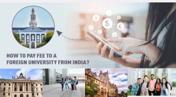 How to pay fees to foreign university from India