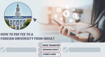 pay fees to foreign university